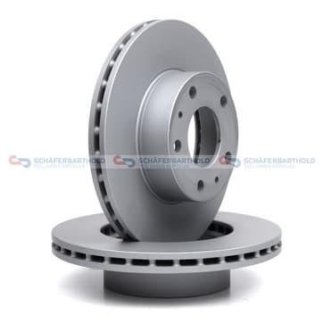 Bromsskiva, Framaxel — Framaxel från Autofrance