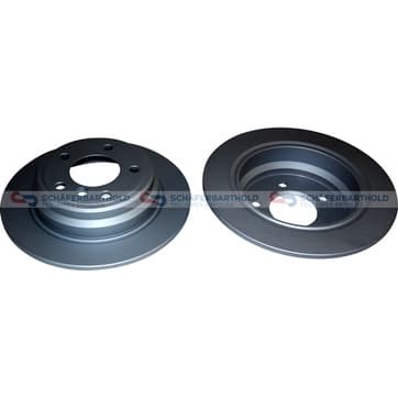 Bromsskiva, Bakaxel — Bakaxel från Autofrance