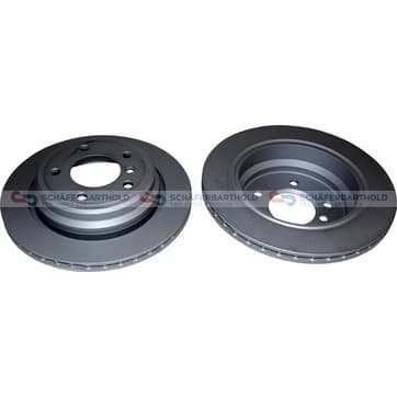 Bromsskiva, Bakaxel — Bakaxel från Autofrance