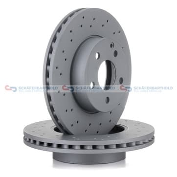 Bromsskiva, Framaxel — Framaxel från Autofrance