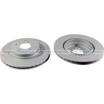 Bromsskiva, Bakaxel — Bakaxel från Autofrance