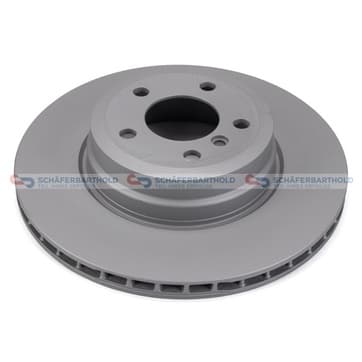 Bromsskiva, Bakaxel — Bakaxel från Autofrance