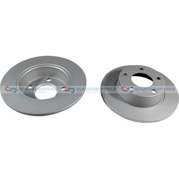 Bromsskiva, Bakaxel — Bakaxel från Autofrance