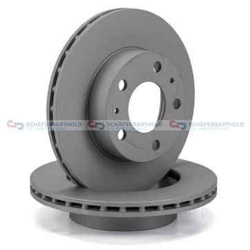 Bromsskiva, Framaxel — Framaxel från Autofrance