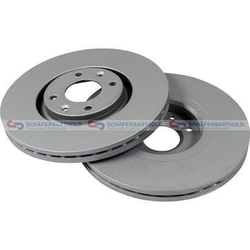 Bromsskiva, Framaxel — Framaxel från Autofrance