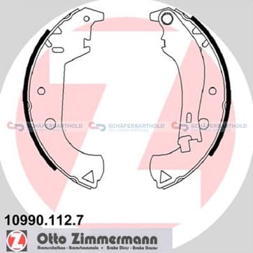 Bromsbandssats från Autofrance