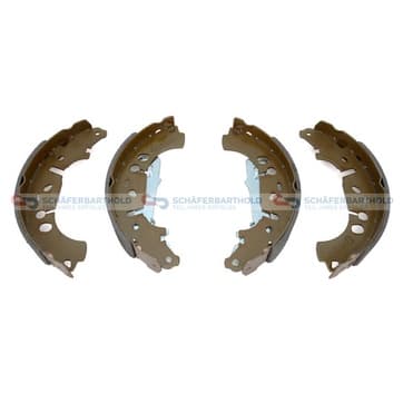 Bromsbandssats 40mm med fjäder, med hävarm, Fot från Autofrance