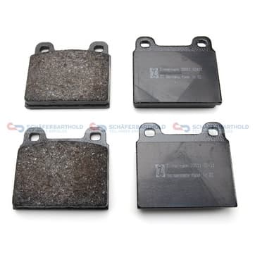 Bromsbeläggssats, Framaxel — Framaxel från Autofrance