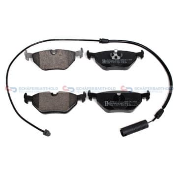 Bromsbeläggssats, Bakaxel — Bakaxel från Autofrance