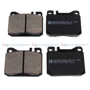 Bromsbeläggssats, Framaxel — Framaxel från Autofrance