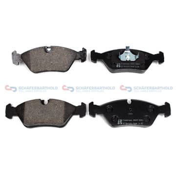 Bromsbeläggssats, Framaxel — Framaxel från Autofrance