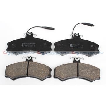 Bromsbeläggssats, Framaxel — Framaxel från Autofrance