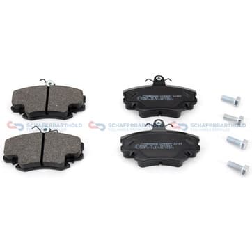 Bromsbeläggssats, Framaxel — Framaxel från Autofrance