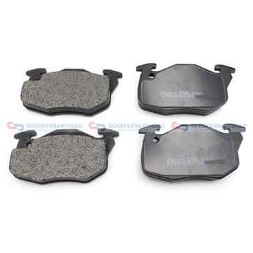 Bromsbeläggssats, Framaxel — Framaxel från Autofrance