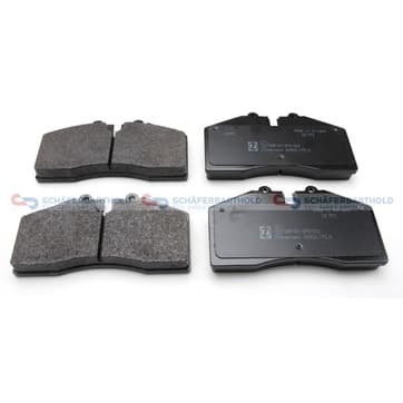 Bromsbeläggssats, Fram — Fram från Autofrance