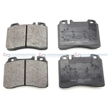 Bromsbeläggssats, Framaxel — Framaxel från Autofrance