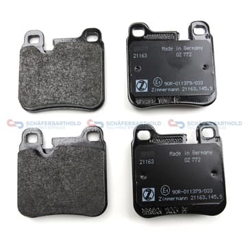 Bromsbeläggssats, Bakaxel — Bakaxel från Autofrance