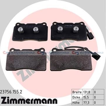 Bromsbeläggssats, Framaxel — Framaxel från Autofrance