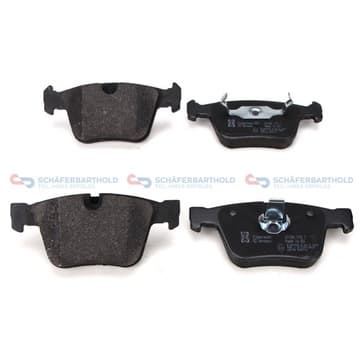 Bromsbeläggssats, Bakaxel — Bakaxel från Autofrance