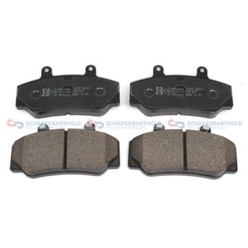 Bromsbeläggssats, Framaxel — Framaxel från Autofrance