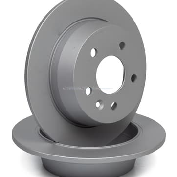 Bromsskiva, Bakaxel — Bakaxel från Autofrance