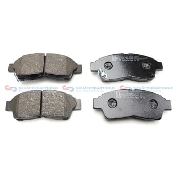 Bromsbeläggssats, Framaxel — Framaxel från Autofrance