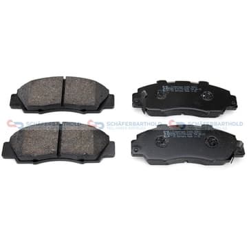 Bromsbeläggssats, Framaxel — Framaxel från Autofrance