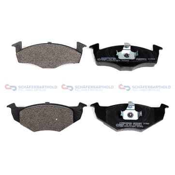 Bromsbeläggssats, Framaxel — Framaxel från Autofrance