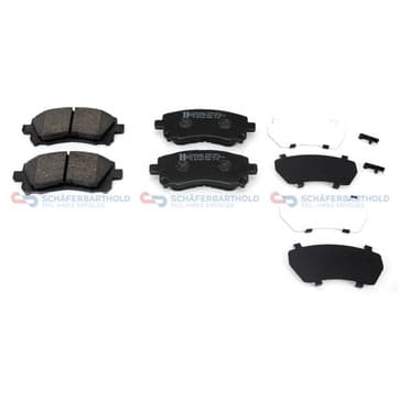 Bromsbeläggssats, Framaxel — Framaxel från Autofrance