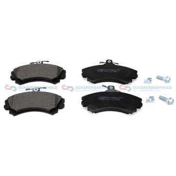 Bromsbeläggssats, Framaxel — Framaxel från Autofrance