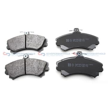 Bromsbeläggssats, Framaxel — Framaxel från Autofrance