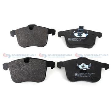 Bromsbeläggssats, Framaxel — Framaxel från Autofrance