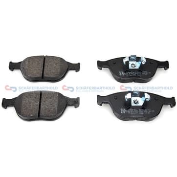 Bromsbeläggssats, Framaxel — Framaxel från Autofrance