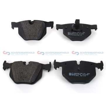 Bromsbeläggssats, Bakaxel — Bakaxel från Autofrance