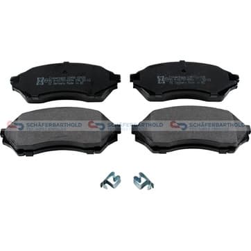 Bromsbeläggssats, Framaxel — Framaxel från Autofrance