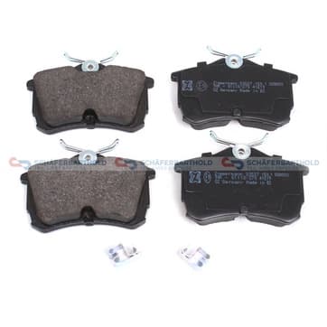 Bromsbeläggssats, Bakaxel — Bakaxel från Autofrance