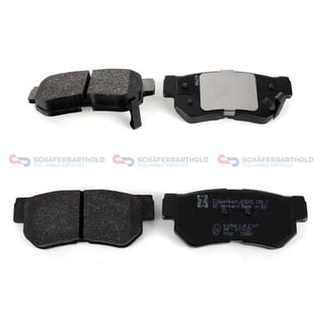 Bromsbeläggssats, Bakaxel — Bakaxel från Autofrance