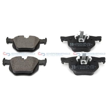 Bromsbeläggssats, Bakaxel — Bakaxel från Autofrance