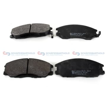 Bromsbeläggssats, Framaxel — Framaxel från Autofrance