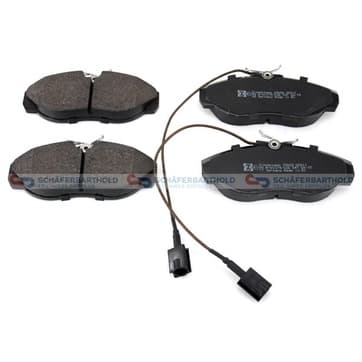 Bromsbeläggssats, Framaxel — Framaxel från Autofrance