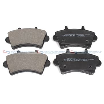 Bromsbeläggssats, Framaxel — Framaxel från Autofrance