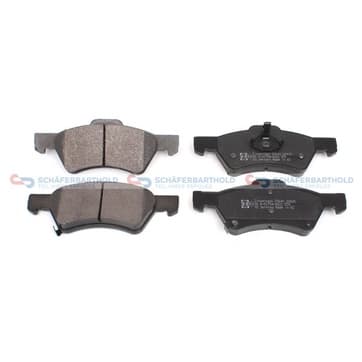 Bromsbeläggssats, Framaxel — Framaxel från Autofrance