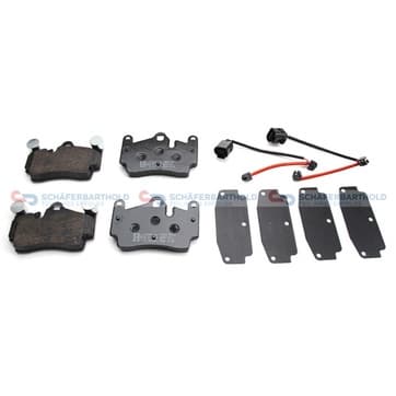 Bromsbeläggssats, Bakaxel — Bakaxel från Autofrance