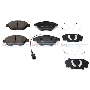 Bromsbeläggssats, Framaxel — Framaxel från Autofrance