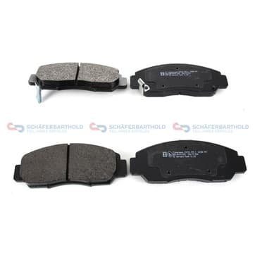 Bromsbeläggssats, Framaxel — Framaxel från Autofrance