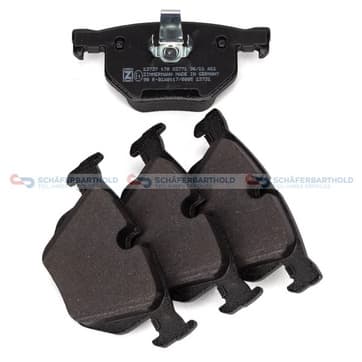 Bromsbeläggssats, Bakaxel — Bakaxel från Autofrance