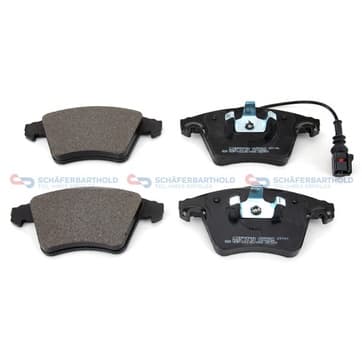 Bromsbeläggssats, Framaxel — Framaxel från Autofrance