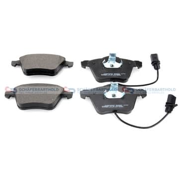 Bromsbeläggssats, Framaxel — Framaxel från Autofrance