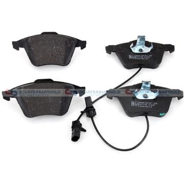 Bromsbeläggssats, Framaxel — Framaxel från Autofrance