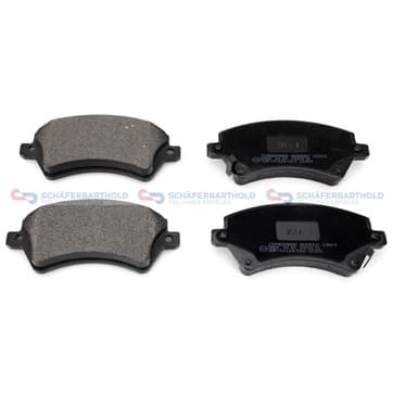 Bromsbeläggssats, Framaxel — Framaxel från Autofrance